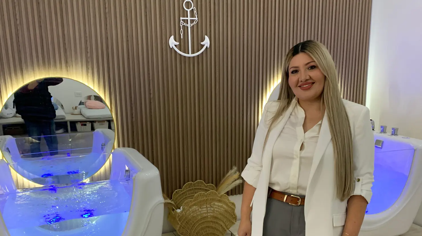 Ruby Sánchez, fundadora de Baby Spa. (Fotografía: Leslie Delgado)