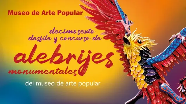 Poster de alebrije. Foto: Gobierno de la CDMX