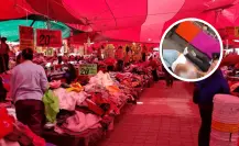 VIDEO | Balacera en tianguis de Iztapalapa deja 2 heridos frente a los puestos de comida