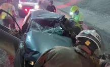 Accidente en Morones Prieto y avenida Azteca deja una persona fallecida