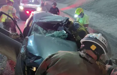 Accidente en Morones Prieto y avenida Azteca deja una persona fallecida