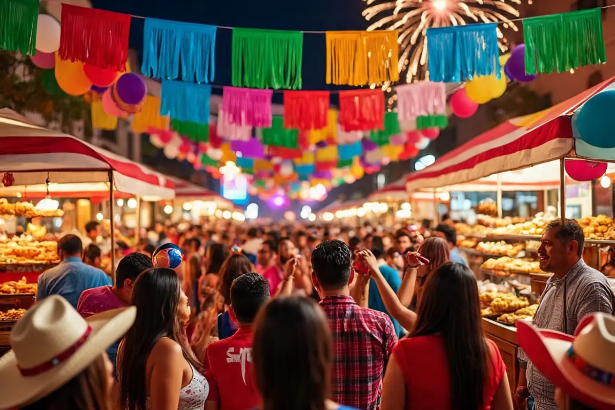 Celebración de las fiestas patrias en México. Foto: IA | Canva