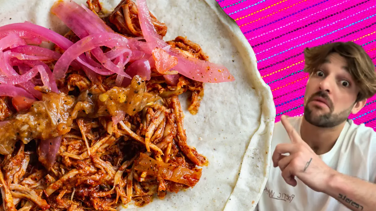 Aunque con buen sabor, no es una verdadera cochinita yucateca Foto: TikTok/Canva