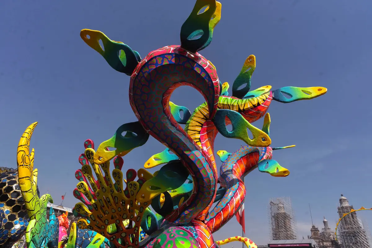 Desfile de alebrijes en la CDMX. Foto: Gobierno de la CDMX
