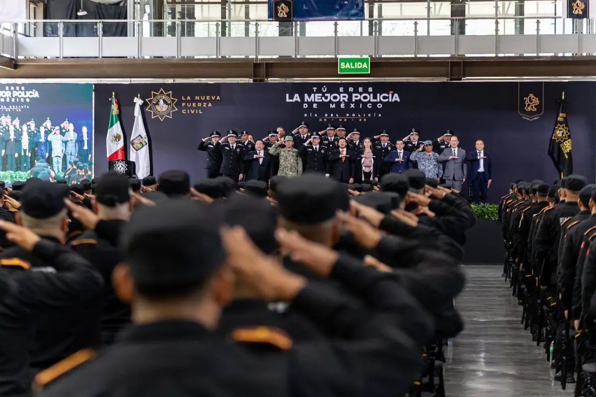 La meta del gobierno es seguir consolidando a la Nueva Fuerza Civil con más armamento Foto: Gobierno de Nuevo León