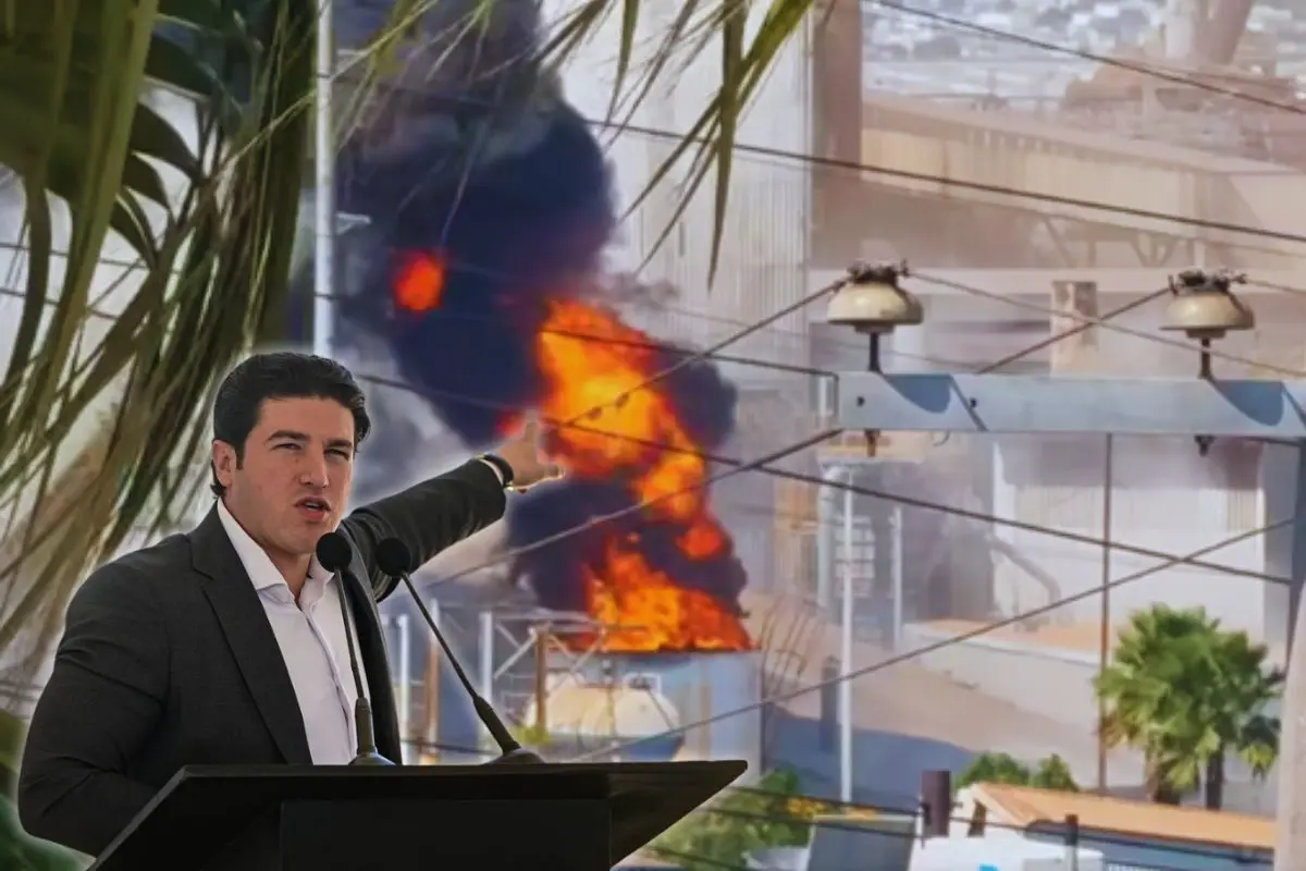 Gobernador de Nuevo León, Samuel García Sepúlveda, detrás el incendio en la empresa Zinc Nacional Foto: Canva
