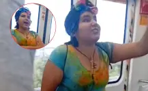 Mujer agrede a hombres en el Metro de Monterrey; usuarios denuncian el hecho