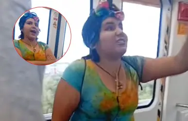 Mujer agrede a hombres en el Metro de Monterrey; usuarios denuncian el hecho