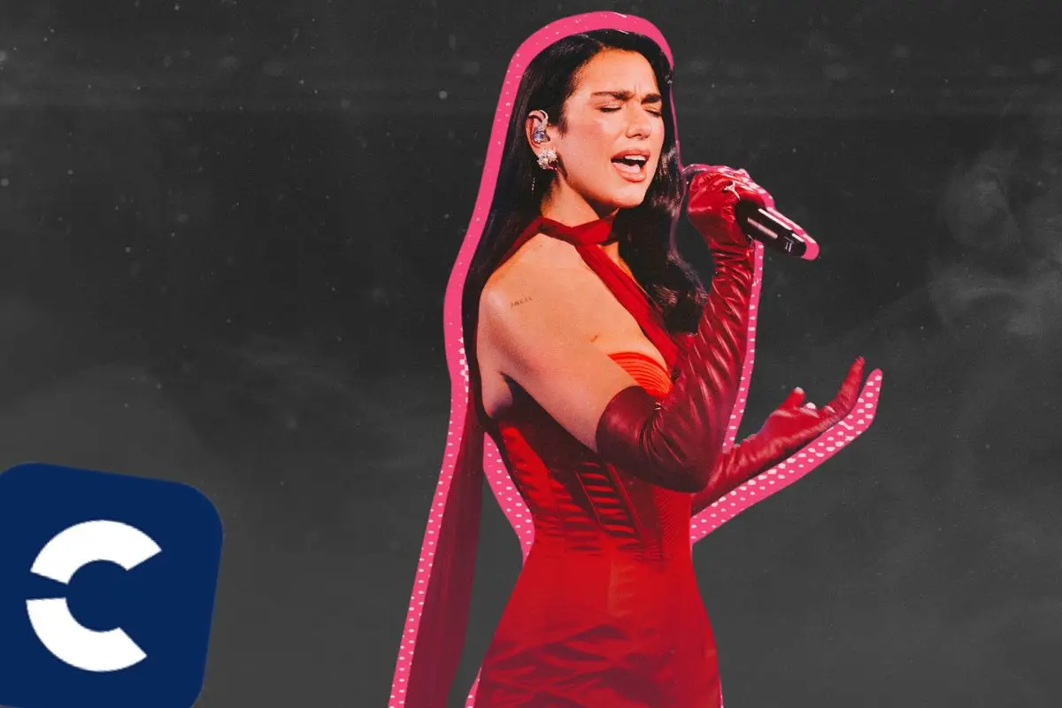 An Evening with Dua Lipa fue un concierto en vivo que se grabó en el Royal Albert Hall. FOTO: CANVA//Cinépolis/Fulwell 73/Radical22