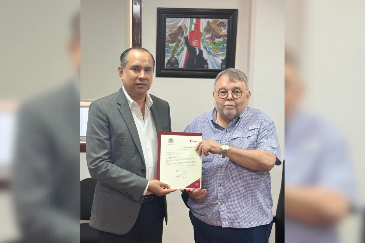 Nombramiento de Carlos Irán Ramírez como subsecretario de Egresos del Gobierno de Tamaulipas. Foto: Carlos García