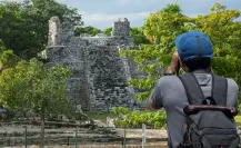 Así es El Castillo de El Meco, la pirámide maya frente a Isla Mujeres