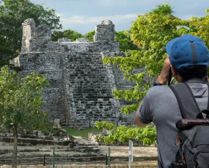 Así es El Castillo de El Meco, la pirámide maya frente a Isla Mujeres