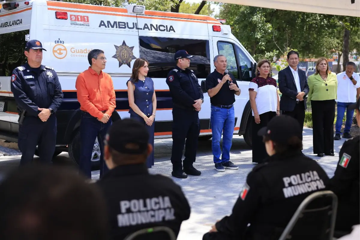 Dicha unidad será operada por 10 elementos capacitados y acreditados como paramédicos/Foto: Gobierno de Guadalupe