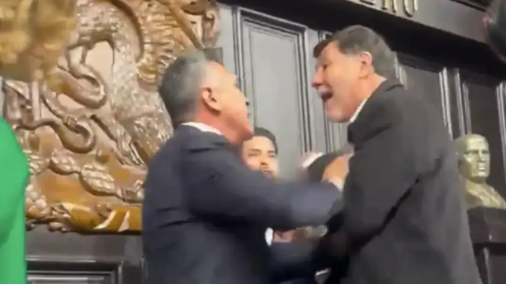 FGR investiga confrontación entre Alito Moreno y Fernández Noroña; reconstruirá los hechos