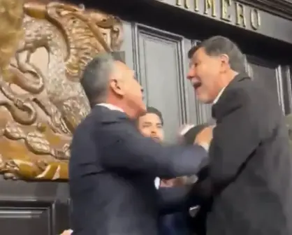FGR investiga confrontación entre Alito Moreno y Fernández Noroña; reconstruirá los hechos