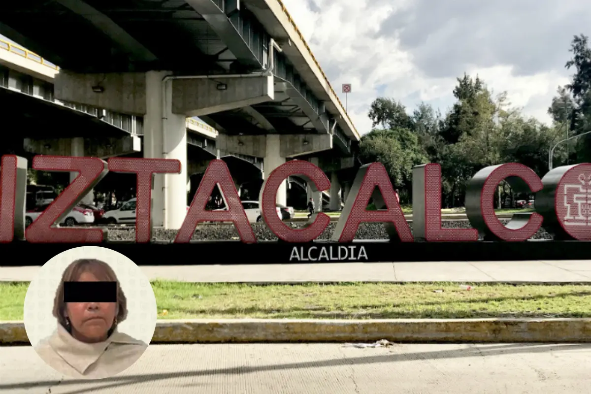 Fue detenida Reyna N en Iztacalco. Foto: X @FiscaliaCDMX