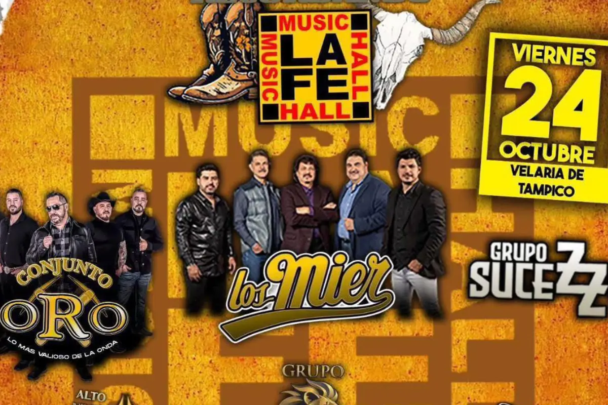 Revive la nostalgia con música en vivo en el evento Recordando La Fe en Tampico. Descubre los grupos que se presentarán y asegura tus boletos.