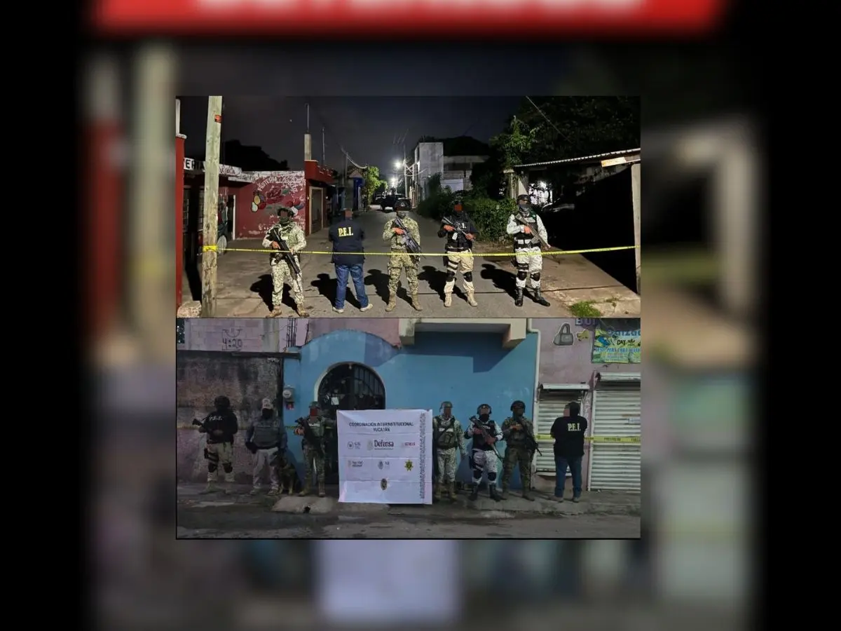En lo que va del año se han registrado al menos 10 operativos antidrogas importantes en todo Yucatán lo que refuerza la seguridad del estado.- Fuente SSP