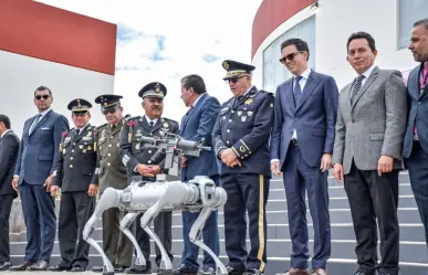 Gobierno de Zacatecas presenta perro robot para reforzar la seguridad, ¿cómo ayudará?