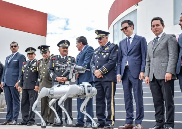 Gobierno de Zacatecas presenta perro robot para reforzar la seguridad, ¿cómo ayudará?