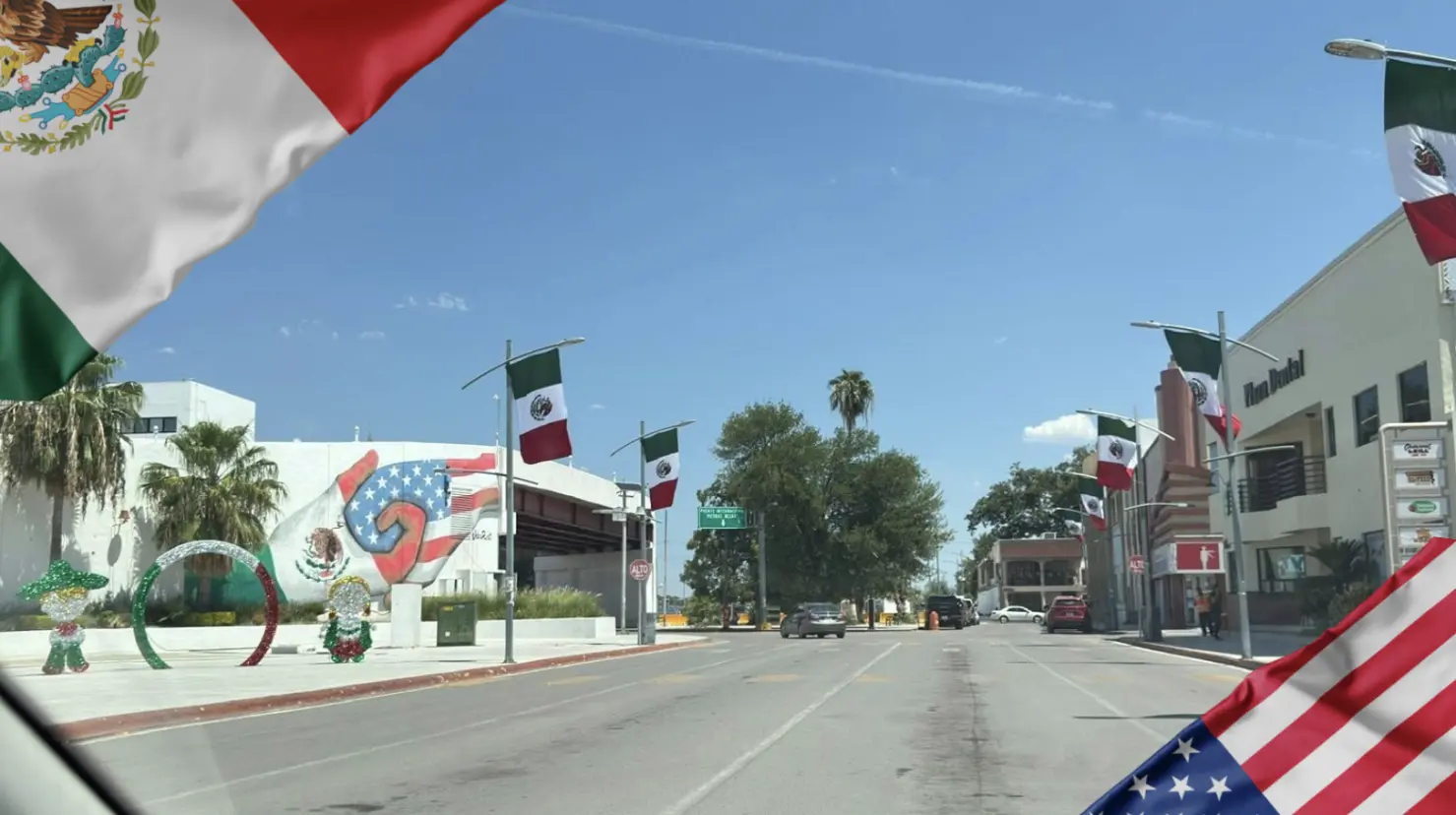 Este es el estado de los Puentes Internacionales en Piedras Negras este 5 de septiembre / Foto: Angela Carranza | Canva