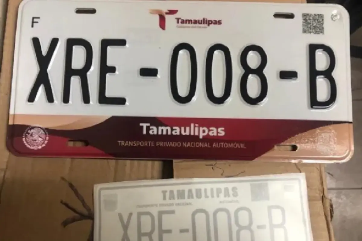 En Tamaulipas, la Secretaría de Finanzas puso en marcha un servicio que permite a los contribuyentes recibir sus placas directamente en su domicilio. Foto: Secretaría de Finanzas
