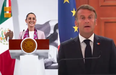 Claudia Sheinbaum revela que la visita del presidente de Francia, Emmanuel Macron, se pospondrá