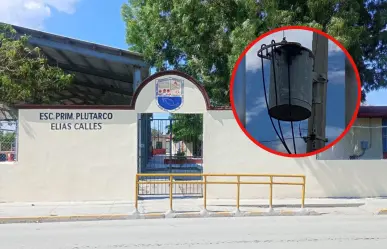 Sin luz en la Primaria Plutarco Elías Calles de Matamoros por esta razón