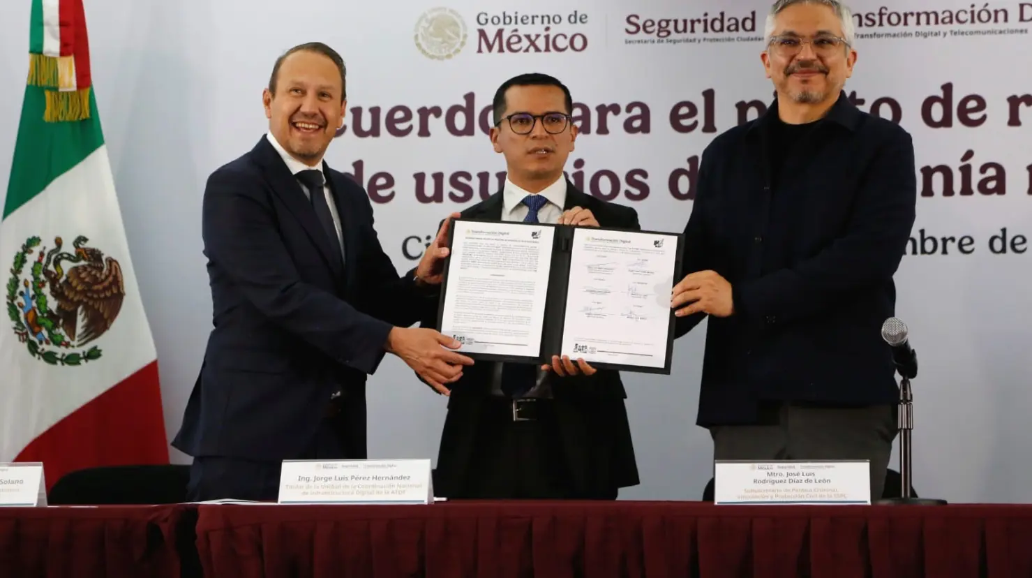 Operadoras lanzan registro piloto de líneas telefónicas para mejorar seguridad en México. Foto: SSPC