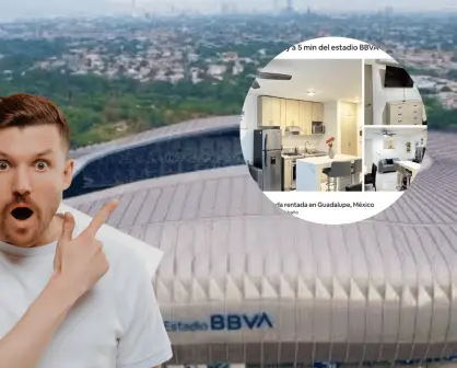Descubre este Airbnb cerca del Estadio BBVA en Guadalupe ¡especial para el Mundial 2026!