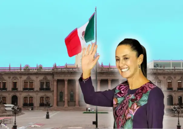 Multitud de regiomontanos aguarda la llegada de Claudia Sheinbaum a Nuevo León