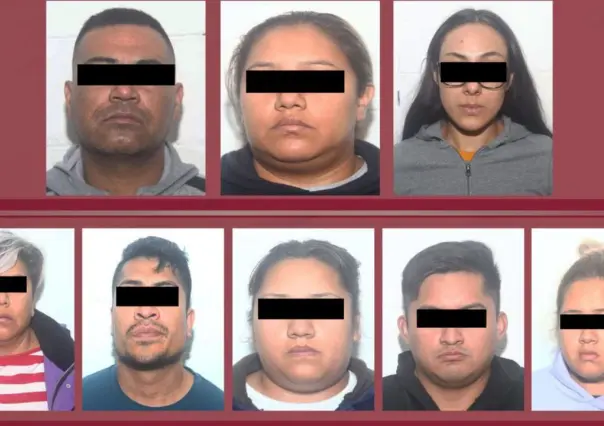 Detienen a nueve personas generadoras de violencia vinculadas al CJNG en Edomex