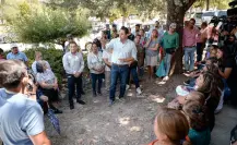 Javier Díaz lleva programa “Aquí Andamos”  a Lomas de Lourdes en Saltillo