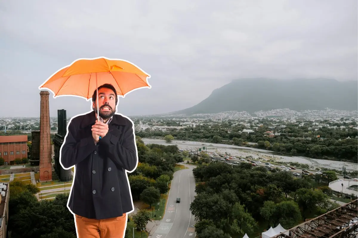 Protección Civil de Nuevo León emitió este sábado 6 de septiembre de 2025 un pronóstico meteorológico que alerta sobre la llegada de un nuevo frente frío. Foto: CANVA