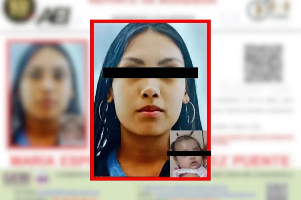 iscalía de Nuevo León emitió reporte de búsqueda por la desaparición de madre e hija. Foto: GEBI