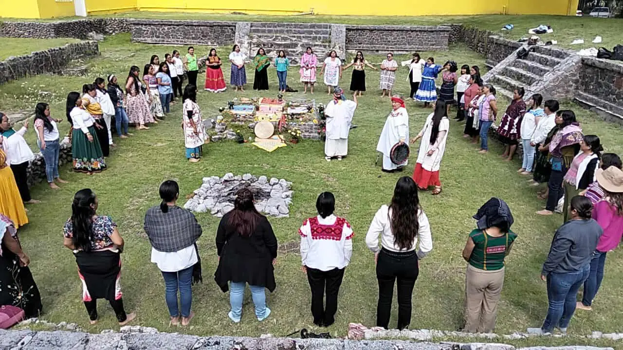 El encuentro “Mujeres Indígenas, Resistencias y Creatividad desde los Territorios” reunió a representantes de más de 20 pueblos originarios. Imagen: Especial
