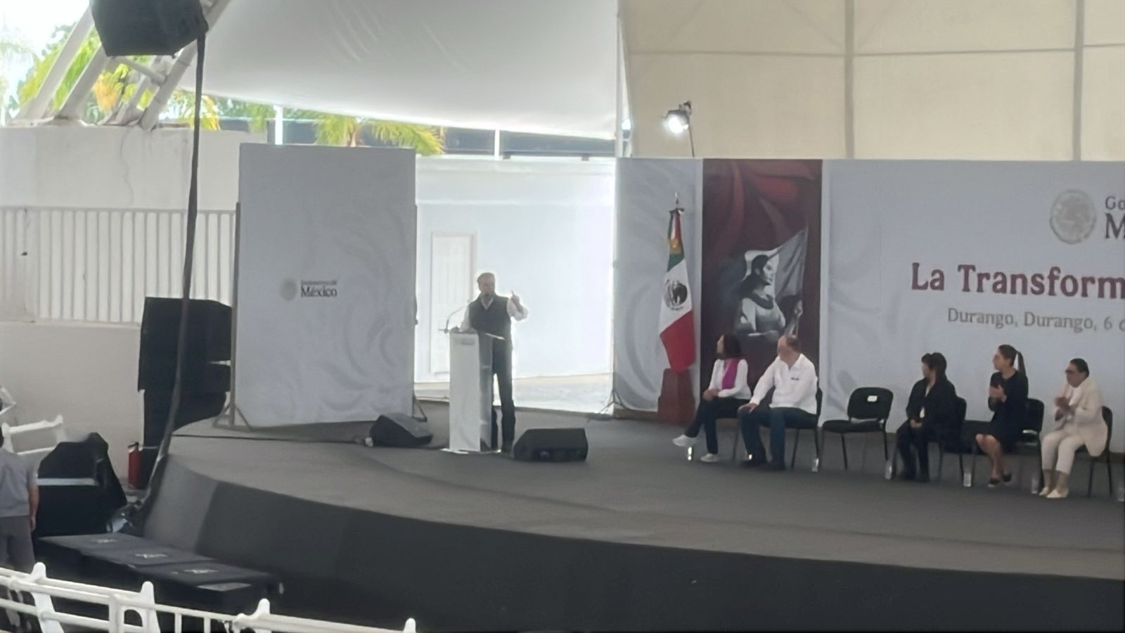 Esteban Villegas da la bienvenida a Claudia Sheinbaum y toma la palabra Esteban Villegas da la bienvenida a Claudia Sheinbaum y toma la palabra