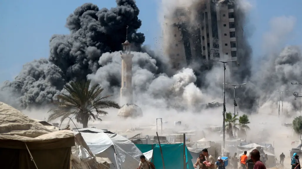 Israel anuncia una "zona humanitaria" en Gaza tras una nueva ola de bombardeos