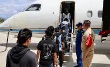 Regresan a Chiapas a13 menores que llegaron solos y en barco a BCS