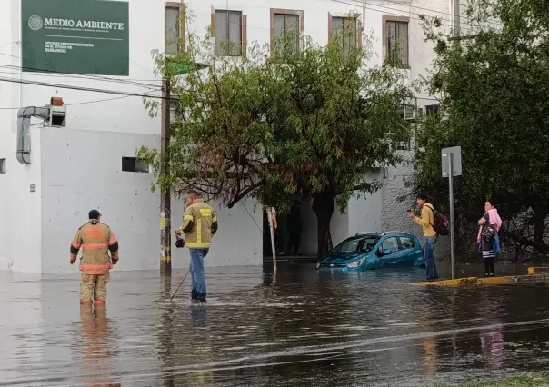 Estos bulevares de Durango que tienden a inundarse con lluvias fuertes y tormentas
