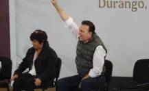 Soy Claudista, le dice Esteban Villegas a Claudia Sheinbaum en su gira por Durango