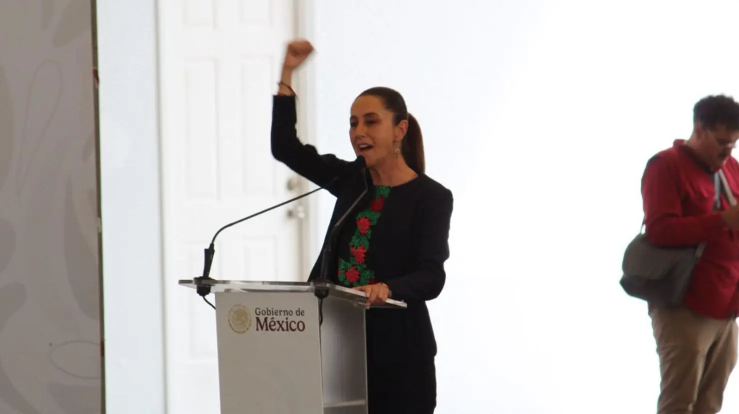 La presidenta Claudia Sheinbaum visitó Durango para informar sobre los avances de su administración. Foto: Alejandro Ávila.