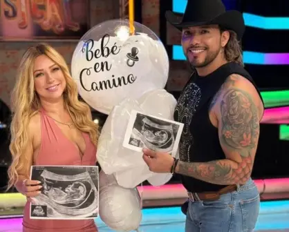 Nataly Gómez y El Potro Garza serán papás, así lo dieron a conocer durante programa en vivo