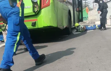 Ciclista de Ecobici es arrollada por un RTP en Avenida Chapultepec