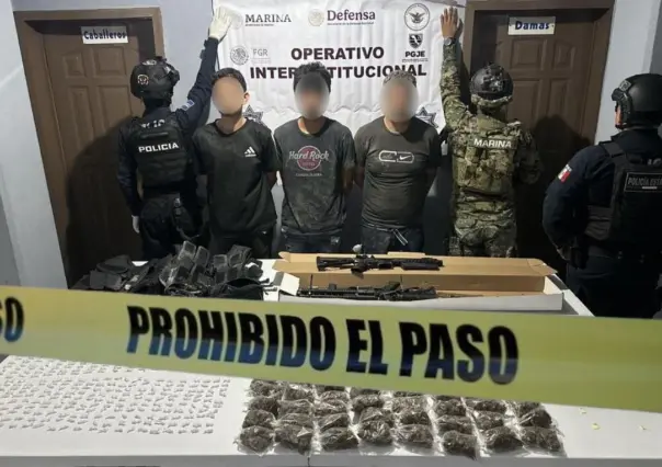 Aseguran a tres personas tras enfrentamiento en Loreto
