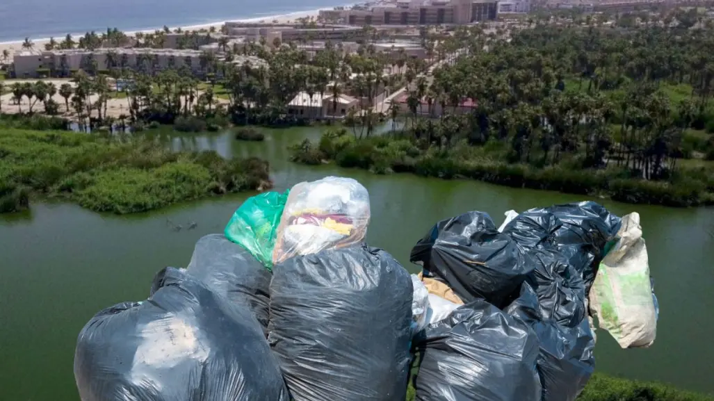 Así avanzan las labores de limpieza en el Estero de San José del Cabo