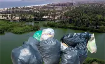 Así avanzan las labores de limpieza en el Estero de San José del Cabo