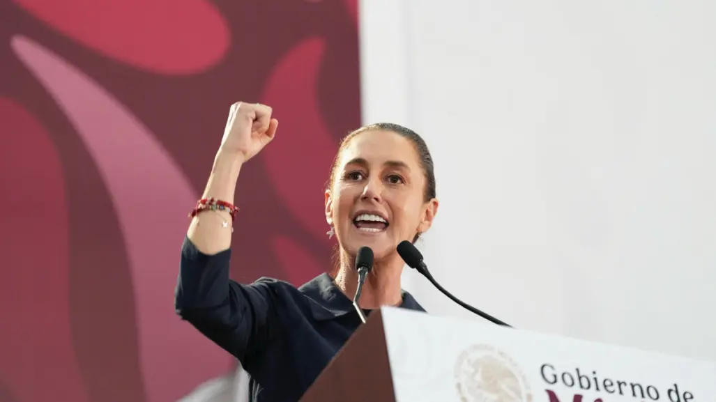 Claudia Sheinbaum rinde informe en Ciudad Victoria