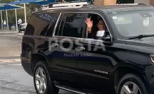 Claudia Sheinbaum ya está en Nuevo León; se dirige a rendir su Primer Informe de Gobierno