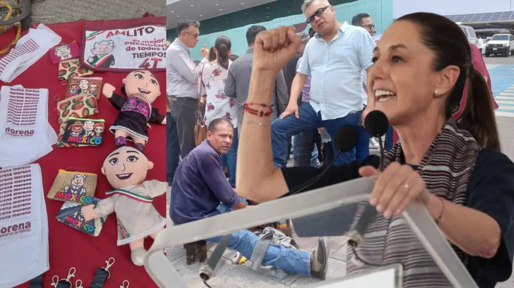 Visita de Claudia Sheinbaum abre fuente de ingreso para comerciantes locales en Victoria